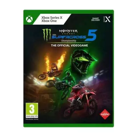 Monster Energy Supercross 5 Pelit netistä edullisesti  Verkkokauppa