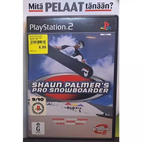 Shaun Palmer's Pro Snowboarder PlayStation 2 Playstation PS2