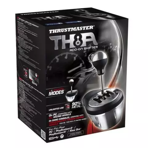 Thrustmaster TH8A Gear Shift -vaihdekeppi rattipoljinyhdistelmille - VPD  Pelikauppa