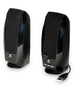 Logitech s150 digital usb - kaiuttimet - pc:lle - usb - 1.2 watt - musta