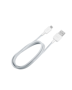 Micro usb - usb-a data cable, white