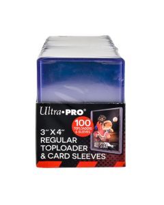 63.5 x 88.9 mm Regular Toploaders & Card Sleeves Kirkas 100 kpl UltraPro