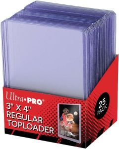 63.5mm x 88.9mm Kovamuovi 35PT Top Loader Card Sleeves 25 kpl Ultra Pro