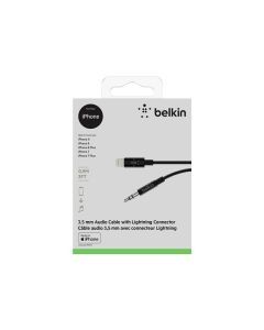 Belkin lightning to 3.5mm cable 0.9m