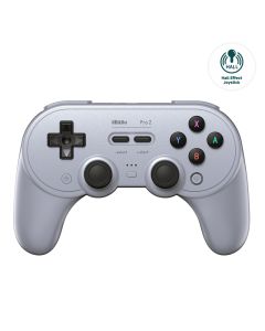 8BitDo PRO 2 Bluetooth Ohjain Hall Effect Edition Harmaa