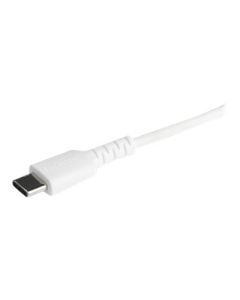 Startech.com 1m 3.3ft usb c to lightning cable - mfi certified - durable usb lightning charging cable - white rusbcltmm1mw