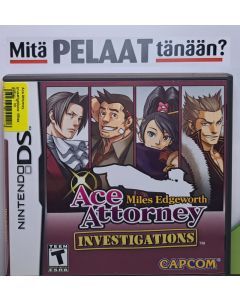 Ace Attorney Investigations: Miles Edgeworth (CIB) DS (Käytetty)