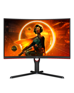 AOC CQ27G3SU 27" QHD VA CURVED HAS DP/HDMI 165HZ FREESYNC