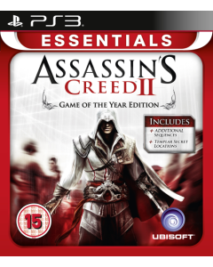 Assassins Creed II GOTY + Assassins Creed PS3 (Käytetty)