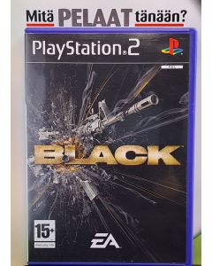 Black PS2 (Käytetty)