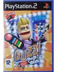 Buzz Pop Quiz PS2 (Käytetty)