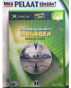 Championship Manager Season 02/03 Xbox (Käytetty)