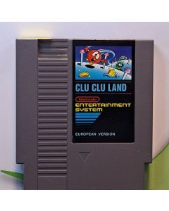 Clu Clu Land - European Version (L) (EU) NES (Käytetty)