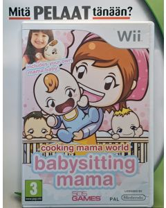 Cooking Mama World: Babysitting Mama (ei vauvaa) Wii (Käytetty)