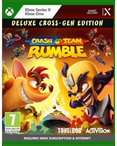 Crash Team Rumble Deluxe Edition Xbox Series X ja One (Käytetty)