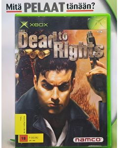 Dead to Rights (CIB) XB (Käytetty)