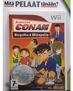 Detective Conan: Enquete a Mirapolis (FRA) Wii (Käytetty)