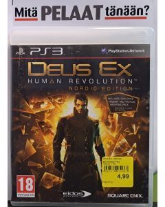 Deus Ex - Human Revolution PS3 (Käytetty)