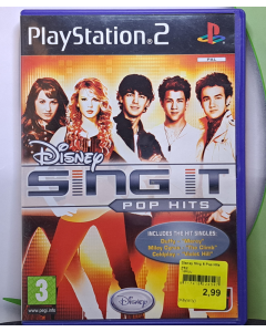 Disney Sing It Pop Hits PS2 (Käytetty)