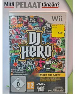 Dj Hero Wii (Käytetty)