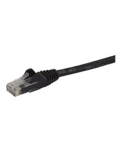 Startech 5 m black snagless cat6 utp patch cable - etl verified