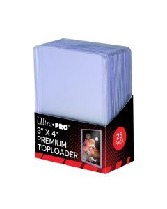 63.5mm x 88.9mm Kovamuovi 35PT Top Loader Card Premium Sleeves 25 kpl Ultra Pro