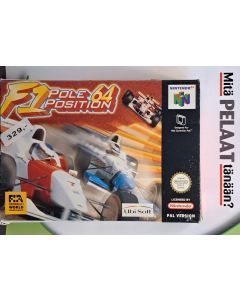 F1 Pole Position 64 (CIB) (EU) N64 (Käytetty)