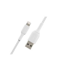 Belkin braided a-ltg 0.15m wht