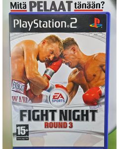 Fight Night Round 3 PS2 (Käytetty)