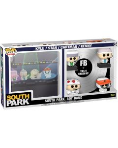 Funko Pop! Albums Deluxe: South Park Boy Band - Kyle / Stan / Cartman / Kenny Boyband (The #1 Smash Hit) #42 Vinyl Figures