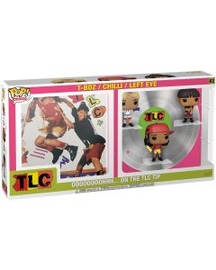 Funko Pop! Albums Deluxe: TLC - Oooooooohhh... on the TLC Tip (T-Boz / Chilli / Left Eye) #43 Vinyl Figures