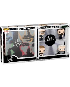 Funko Pop! Albums Deluxe: U2 Pop - Bono / The Edge / Larry Mullen Jr. / Adam Clayton #46 Vinyl Figures