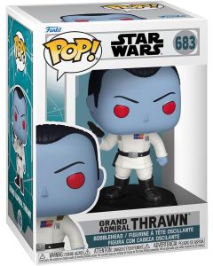 Funko Pop! Disney: Star Wars Ahsoka S2 - Grand Admiral Thrawn # 683 Bobble-Head Vinyl Figure