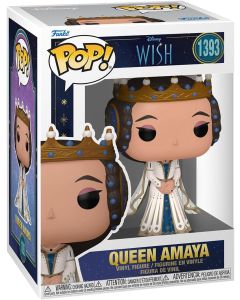 Funko Pop! Disney: Wish - Queen Amaya #1393 Vinyl Figure