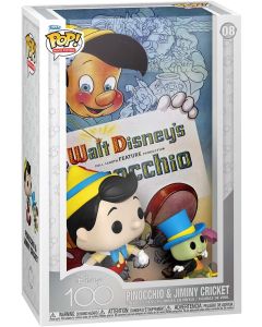 Funko Pop! Movie Posters: Disney's 100th - Pinocchio & Jiminy Cricket #08 Vinyl Figure