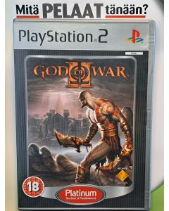 God Of War II Platinum PS2 (Käytetty)