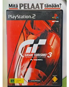 Gran Turismo 3 A-spec PS2 (Käytetty)