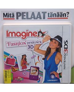 Imagine Fashion Designer 3D 3DS (Käytetty)