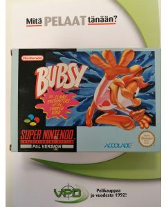 Bubsy (CIB) (NOE) (GER) SNES (Käytetty)