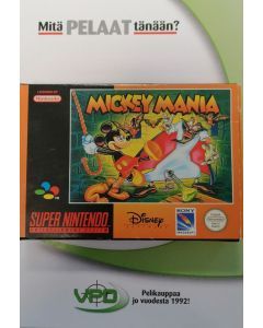 Mickey Mania (CIB) (EUR) SNES (Käytetty)