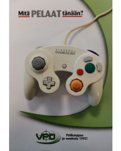 Langallinen Original Ohjain Valkoinen Nintendo GameCube (Käytetty)