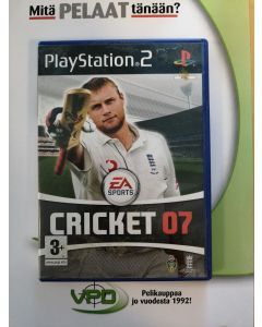 Cricket 07 PS2 (Käytetty)