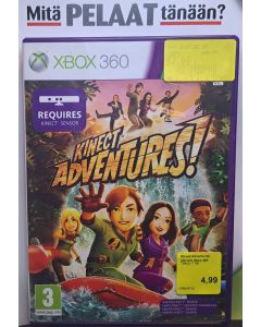 Kinect Adventures (Kinect) Xbox 360 (Käytetty)