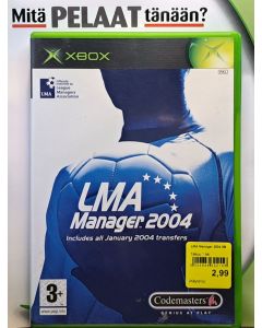 LMA Manager 2004 XB (Käytetty)