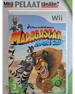 Madagaskar Kartz Wii (Käytetty)