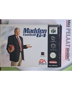 Madden Football 64 (CIB) N64 (Käytetty)