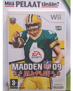 Madden NFL 09 All-Play Wii (Käytetty)