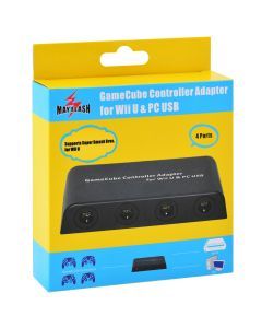 MayFlash Switch Wii U GameCube ohjainadapteri 4port