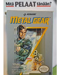 Metal Gear (CIB) (EU) NES (Käytetty)