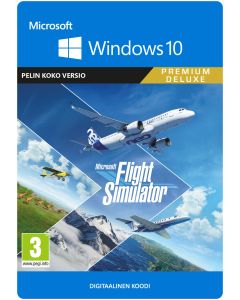 Microsoft Flight Simulator 2020: Premium Deluxe Edition Win 10 -Latauskoodi